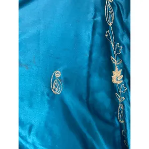 Soft Surroundings peacock teal Indian embroidered vintage medium (b57) thumbnail 8
