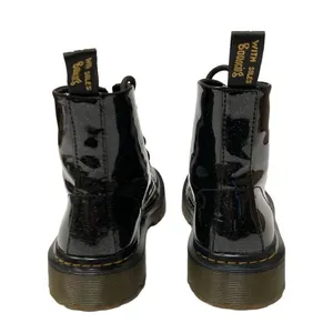 Dr. Martens Luana Womens 5 Black‎ Coated Glitter High Top Ankle Lace Up Boots ￼ thumbnail 8