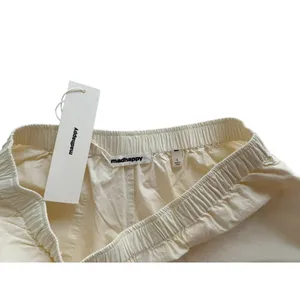 Madhappy Eyelet Boxer Short Size Small Vanilla Cotton Comfort Scallop Edge thumbnail 3