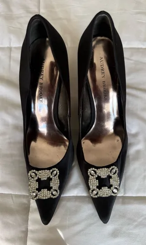 Audrey Brooke Heels Black thumbnail 1