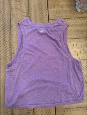 Free People Movement Purple Tank Top thumbnail 3