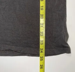 American Eagle Soft & Sexy Bell Sleeve Tee Gray Strappy V-neck thumbnail 10