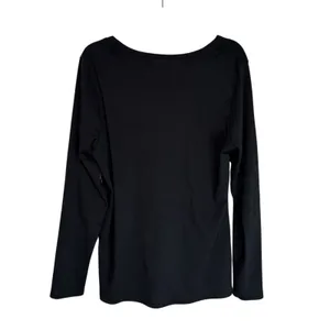 US Polo Assn Womens Black V Neck Long‎ Sleeve Classic Fit T Shirt Size XL thumbnail 6