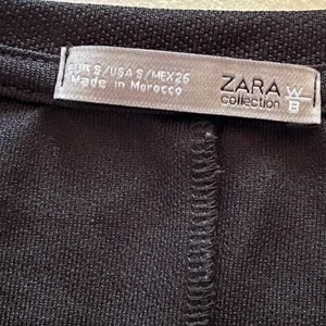 Zara WB Collection Black Cinched Waist Cropped Pullover Top S Goth Grunge Rodeo thumbnail 9