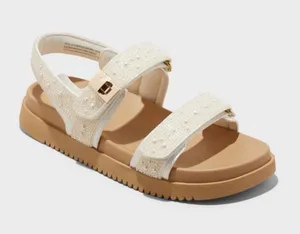 🌸Nwt A New Day Joni Footbed Sandals Size 9🌸 thumbnail 1