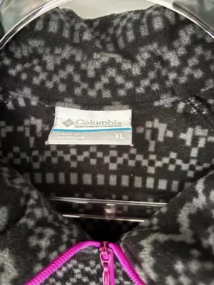 Columbia Womens XL Black Gray 1/4 Zip Pullover Performance Long Sleeve Active thumbnail 6