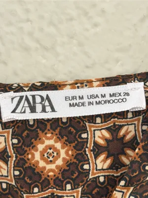 Zara women’s. Dress size medium Floral Patchwork Maxi Dress bohemian , western thumbnail 8