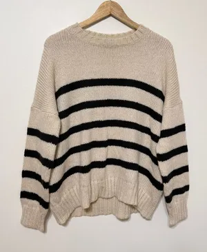 Wooden Ships Striped Sweater M/L Caroline thumbnail 1