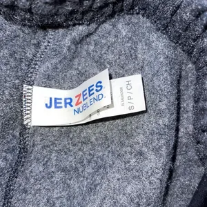Jerzees Nublend Adult Unisex Heather Fleece Elastic Waist Jogger Sweatpants Gray thumbnail 5