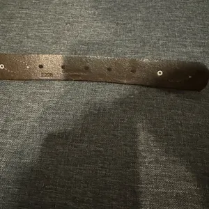 DOCKERS Brown Leather Belt Tooled Floral‎ Silver Tone Buckle Studded Sz M Navajo thumbnail 4
