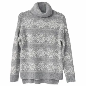 Cupcakes & Cashmere Super Soft Snowflake Sweater thumbnail 1