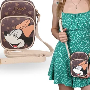 Disney Minnie Mouse faux leather crossbody purse thumbnail 2