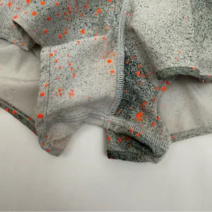 Lululemon Hotty Hot Low-Rise Short 2.5" Reflective Camo Silver Blue Orange Grey thumbnail 13