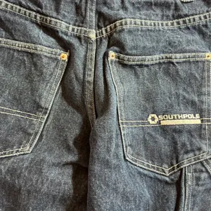 Southpole 10 Carpenter Capri Jeans Y2K Streetwear Workwear Denim grunge cropped thumbnail 10
