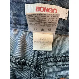 Bongo Jeans Size 7 Women's Boot Cut‎ Embroidered Blue Denim Y2K Festival Western thumbnail 5