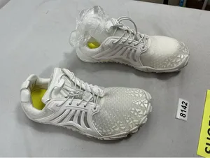 Adult Flexible Swim Water Shoes White Men 7.5 Woman 9.5 thumbnail 1