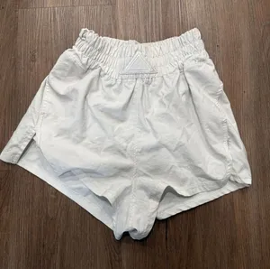 FP Movement The Way Home Shorts Womens XS White‎ High Rise Smocked Athletic thumbnail 1