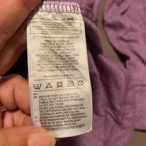 Adidas Purple Climalite Hooded Long Sleeve Shirt thumbnail 5