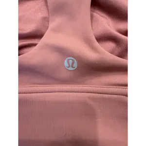 Lululemon Wunder Train Longline Sports Bra Brier Rose Pink Soul‎ Support Size 4 thumbnail 4