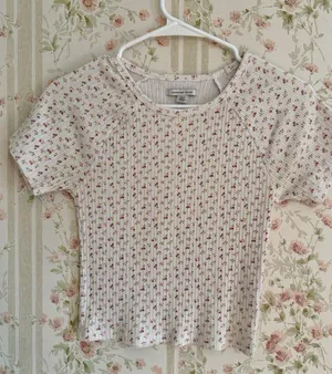 American Eagle Dainty Floral Top thumbnail 1