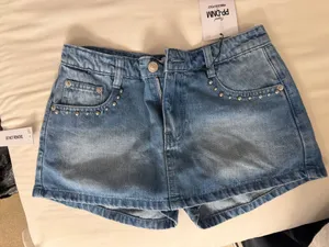 Princess Polly Skort Denim thumbnail 2