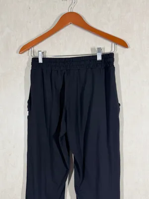 Vuori Women’s Performance Jogger Pants DreamKnit Mid Rise in Black Heather S thumbnail 8