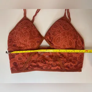 Hollister Gilly Hicks Women’s Crochet Lace‎ Bra Size S thumbnail 6