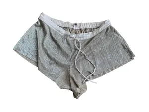 Victoria's Secret‎ Sleep Shorts Size Large Pleated Lingerie Gold thumbnail 1