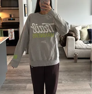 7mm Trail Manners Crewneck Gray Size XL thumbnail 2