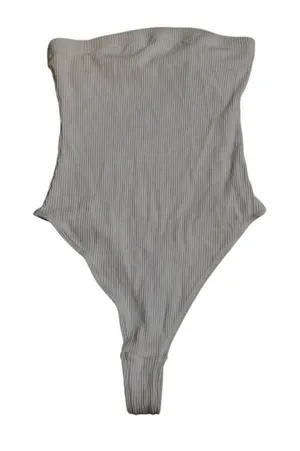 Urban‎ Outfitters Ribbed One Shoulder Bodysuit Lavender Lilac Size XS thumbnail 1