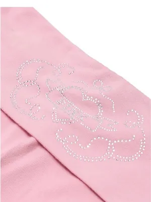 Victoria’s Secret PINK Y2K Bling Cotton Foldover Flare Leggings No Size Tag Sm? thumbnail 2