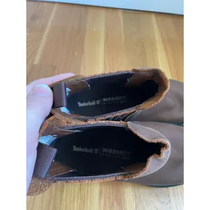 Timberland Rebotl Brown Chelsea Boots 8.5 Heritage Classic 1.75" Heel Leather thumbnail 5