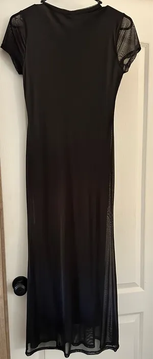 See You Monday Dress Black thumbnail 2