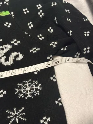 Disney stitch sweater Black Size L thumbnail 3