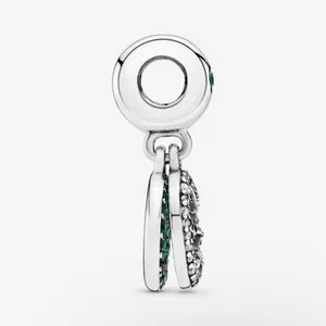 Pandora Lucky Four Leaf Clover Dangle Charm thumbnail 7