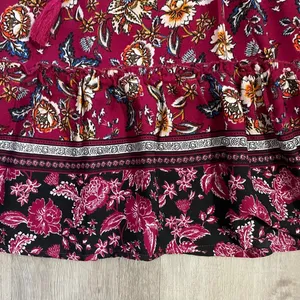 Altar’d State Red Floral Dress size medium thumbnail 13