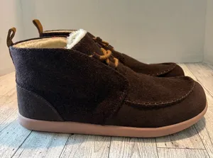 Lands End Womens All Season Bootie Slippers Rich Coffee Heather Size 9B 532379 thumbnail 1