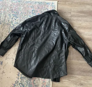 Wild Fable Black Leather Jacket thumbnail 2
