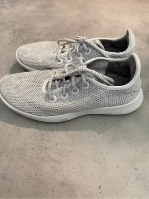 allbirds TreeRunner Wool Sneakers - Light Gray- 9 thumbnail 2
