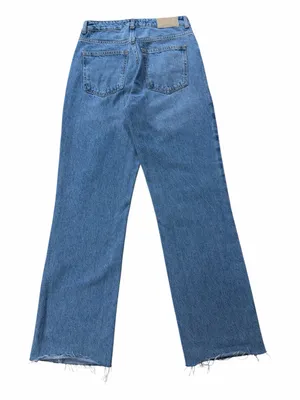 Zara Blue Wide-Leg Women's Jeans thumbnail 2