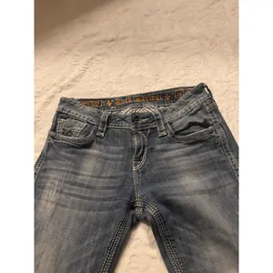 Rock Revival Jeans Womens Tag 28 X 31 Inseam Adele Easy Boot Blue Cowgirl thumbnail 4