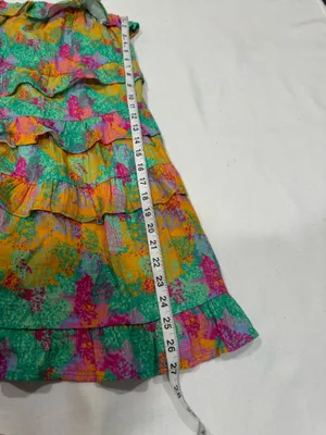 Talulah Vibrant Floral Tiered Mini Dress thumbnail 7