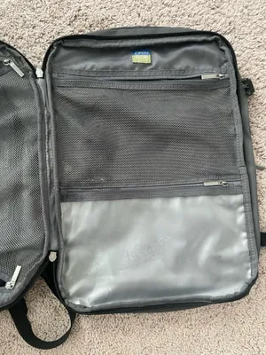 Open story travel backpack Gray thumbnail 6