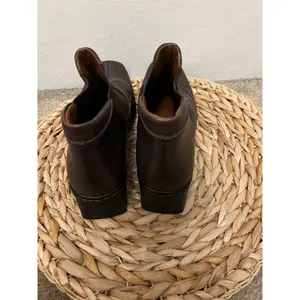 NWOB Josef Seibel Square Toe Chelsea Slip on Mid Calf Brown Leather Boots 9/9.5 thumbnail 2