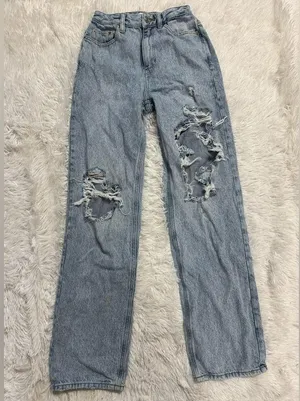 pacsun 90s boyfriend distressed jeans thumbnail 2