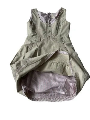 Anthropologie Brand Y2K Beaubois utility button-front mini dress thumbnail 8