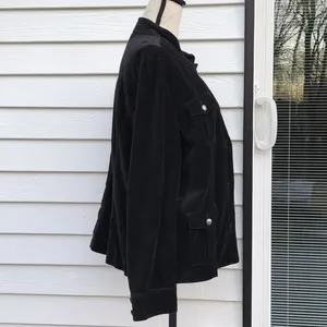 Charter Club Mock Neck Collar Velveteen Jacket thumbnail 5