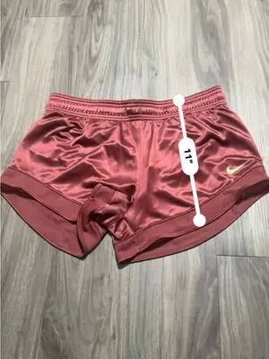 Nike Women’s Maroon Athletic Running Shorts thumbnail 9