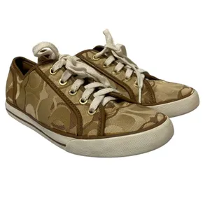 Coach Dee Allover CC Print Sneakers for‎ Women Sz 7B thumbnail 2