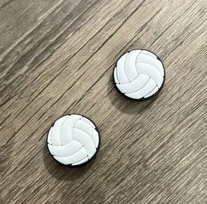 Volleyball Team Charm For Crocs Shoe Charms Bracelet Wristband - 2 Pieces thumbnail 2